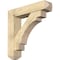 Ekena Millwork Merced Craftsman Rough Sawn Bracket w/ Offset Brace, Douglas Fir, 8"W x 36"D x 36"H BKT0806X36X36MRC04RDF - alternate 1
